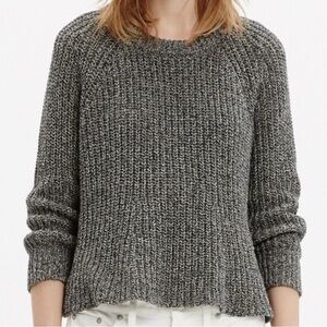 American Eagle amazing soft knit gray sweater